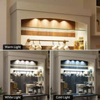 Armadietto da Bar per Caffè Alto 183 cm, Buffet con Vano Contenitore, Credenza da Cucina Stile Fattoria, Mobile Alto per Caffè con Ripiano per Microonde/Portabottiglie/Mensola in Vetro
