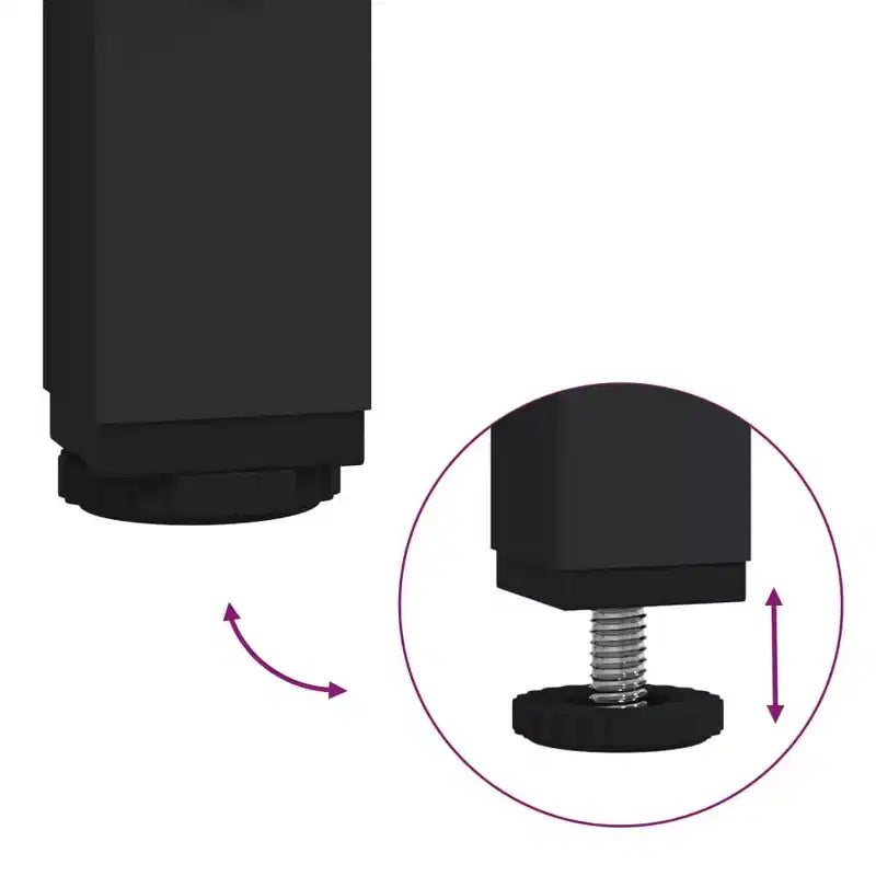 vidaXL Mobile bagno con mensola 3 pz in legno multistrato Portaoggetti per